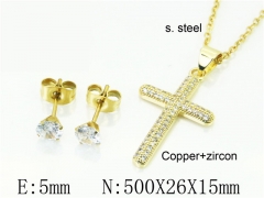 Stainless Steel Jewelry Wholesale - Stainless Steel Jewelry Sets - HY54S0563OC