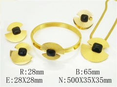 Stainless Steel Jewelry Wholesale - Stainless Steel Jewelry Sets - HY50S0350JEE