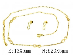 Stainless Steel Jewelry Wholesale - Stainless Steel Jewelry Sets - HY59S2852HHD