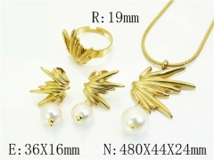 Stainless Steel Jewelry Wholesale - Stainless Steel Jewelry Sets - HY50S0550IHX