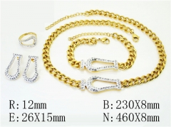 Stainless Steel Jewelry Wholesale - Stainless Steel Jewelry Sets - HY50S0540JWW