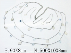 Stainless Steel Jewelry Wholesale - Stainless Steel Jewelry Sets - HY59S1770HPW