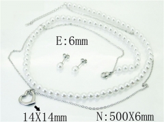 Stainless Steel Jewelry Wholesale - Stainless Steel Jewelry Sets - HY59S2043HKF