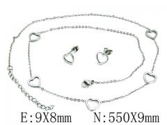 Stainless Steel Jewelry Wholesale - Stainless Steel Jewelry Sets - HY59S2873PZ