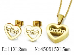 Stainless Steel Jewelry Wholesale - Stainless Steel Jewelry Sets - HY91S0565H15