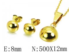 Stainless Steel Jewelry Wholesale - Stainless Steel Jewelry Sets - HY59S1352LL