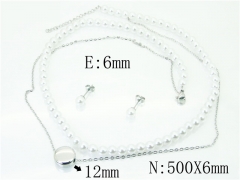 Stainless Steel Jewelry Wholesale - Stainless Steel Jewelry Sets - HY59S2085HKT