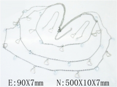 Stainless Steel Jewelry Wholesale - Stainless Steel Jewelry Sets - HY59S1754HPW