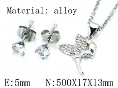 Stainless Steel Jewelry Wholesale - Stainless Steel Jewelry Sets - HY54S0466M5