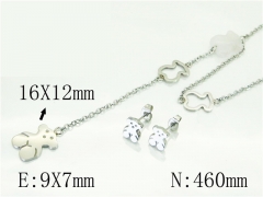 Stainless Steel Jewelry Wholesale - Stainless Steel Jewelry Sets - HY64S1352HKW
