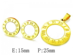 Stainless Steel Jewelry Wholesale - Stainless Steel Jewelry Sets - HY25S0506HJG