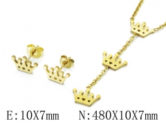 Stainless Steel Jewelry Wholesale - Stainless Steel Jewelry Sets - HY59S1351OR