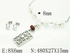Stainless Steel Jewelry Wholesale - Stainless Steel Jewelry Sets - HY21S0373HPQ