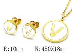 Stainless Steel Jewelry Wholesale - Stainless Steel Jewelry Sets - HY25S0738HKV