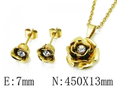 Stainless Steel Jewelry Wholesale - Stainless Steel Jewelry Sets - HY21S0160OC