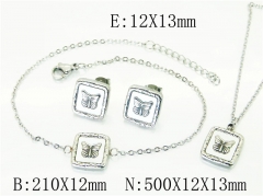 Stainless Steel Jewelry Wholesale - Stainless Steel Jewelry Sets - HY59S2507HHC