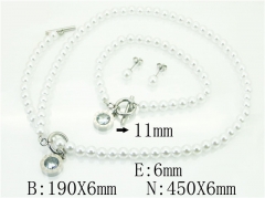 Stainless Steel Jewelry Wholesale - Stainless Steel Jewelry Sets - HY59S1989HOE