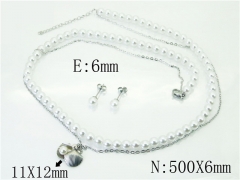 Stainless Steel Jewelry Wholesale - Stainless Steel Jewelry Sets - HY59S2036HKW