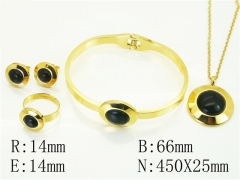 Stainless Steel Jewelry Wholesale - Stainless Steel Jewelry Sets - HY50S0335JXC
