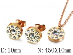 Stainless Steel Jewelry Wholesale - Stainless Steel Jewelry Sets - HY25S0587PL