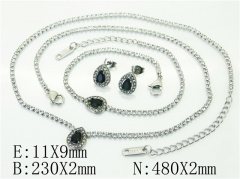 Stainless Steel Jewelry Wholesale - Stainless Steel Jewelry Sets - HY59S2480IWL