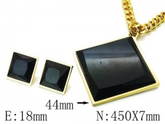 Stainless Steel Jewelry Wholesale - Stainless Steel Jewelry Sets - HY59S2708IIW