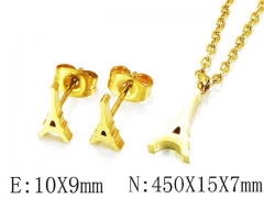 Stainless Steel Jewelry Wholesale - Stainless Steel Jewelry Sets - HY25S0637NS