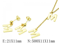 Stainless Steel Jewelry Wholesale - Stainless Steel Jewelry Sets - HY59S1581LLW