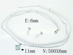 Stainless Steel Jewelry Wholesale - Stainless Steel Jewelry Sets - HY59S2078HKV