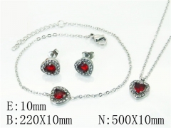 Stainless Steel Jewelry Wholesale - Stainless Steel Jewelry Sets - HY59S2324HKS