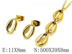 Stainless Steel Jewelry Wholesale - Stainless Steel Jewelry Sets - HY59S2764HSS