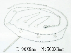 Stainless Steel Jewelry Wholesale - Stainless Steel Jewelry Sets - HY59S1850OQ