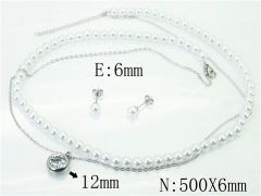 Stainless Steel Jewelry Wholesale - Stainless Steel Jewelry Sets - HY59S2080HKA