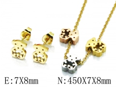 Stainless Steel Jewelry Wholesale - Stainless Steel Jewelry Sets - HY64S1117HVV