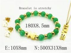 Stainless Steel Jewelry Wholesale - Stainless Steel Jewelry Sets - HY21S0400JJC
