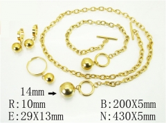 Stainless Steel Jewelry Wholesale - Stainless Steel Jewelry Sets - HY50S0390JER