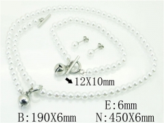 Stainless Steel Jewelry Wholesale - Stainless Steel Jewelry Sets - HY59S1985HOS
