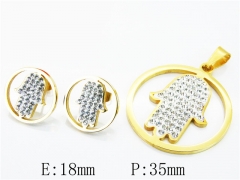 Stainless Steel Jewelry Wholesale - Stainless Steel Jewelry Sets - HY64S1225HNV