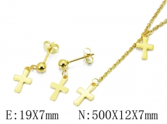 Stainless Steel Jewelry Wholesale - Stainless Steel Jewelry Sets - HY59S1545LLD