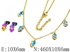 Stainless Steel Jewelry Wholesale - Stainless Steel Jewelry Sets - HY59S2919OLF