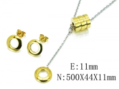 Stainless Steel Jewelry Wholesale - Stainless Steel Jewelry Sets - HY59S1452PLZ