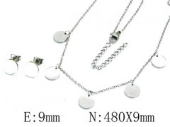 Stainless Steel Jewelry Wholesale - Stainless Steel Jewelry Sets - HY59S2984NR