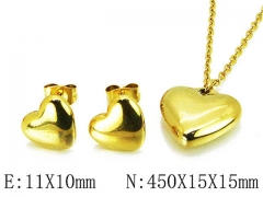 Stainless Steel Jewelry Wholesale - Stainless Steel Jewelry Sets - HY81S1038PR