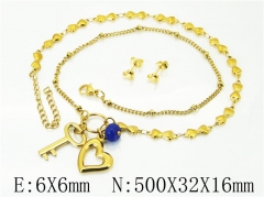 Stainless Steel Jewelry Wholesale - Stainless Steel Jewelry Sets - HY21S0386HPS