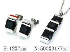 Stainless Steel Jewelry Wholesale - Stainless Steel Jewelry Sets - HY59S2787HGG