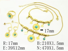 Stainless Steel Jewelry Wholesale - Stainless Steel Jewelry Sets - HY50S0392JQQ