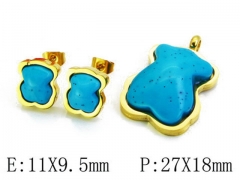 Stainless Steel Jewelry Wholesale - Stainless Steel Jewelry Sets - HY64S0285HOZ