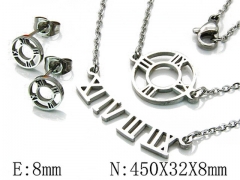 Stainless Steel Jewelry Wholesale - Stainless Steel Jewelry Sets - HY54S0367OC