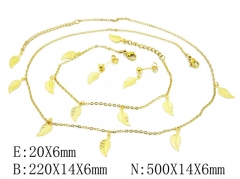 Stainless Steel Jewelry Wholesale - Stainless Steel Jewelry Sets - HY59S1498HQQ
