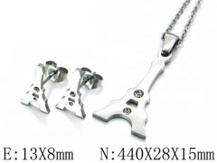 Stainless Steel Jewelry Wholesale - Stainless Steel Jewelry Sets - HY54S0184LL